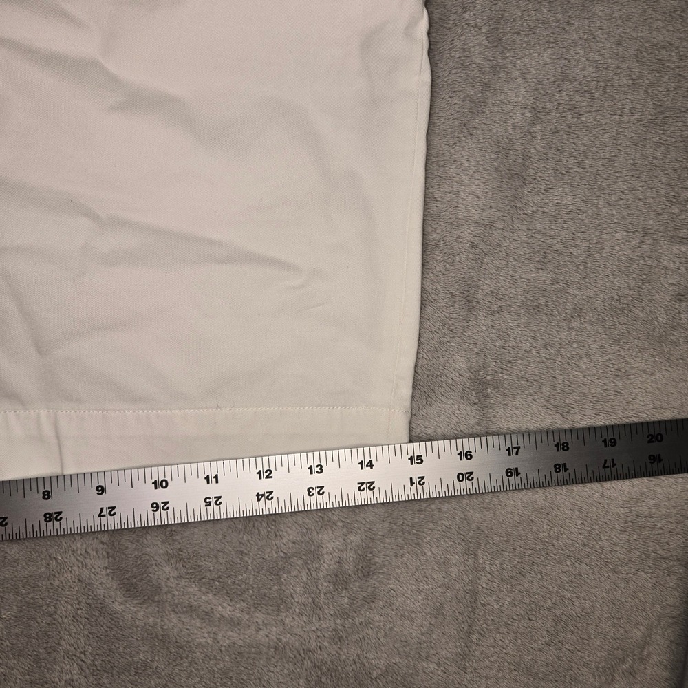Polo Ralph Lauren Mens White Stretch Classic Fit Chino Shorts 48 NEW - Picture 8 of 11
